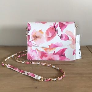 Just Fab Floral Cross Body Purse